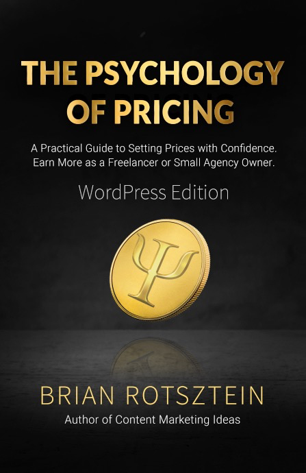 The Pyschology of Pricing Book Brian Rotsztein